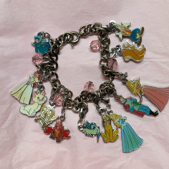Disney Princesses Fairytale Charm Bracelet Customizable - Picture 1 of 8